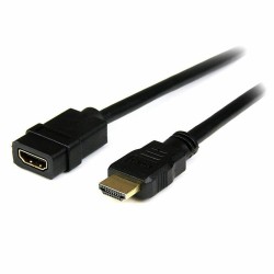 HDMI Cable Startech HDEXT2M              Black (2 m)