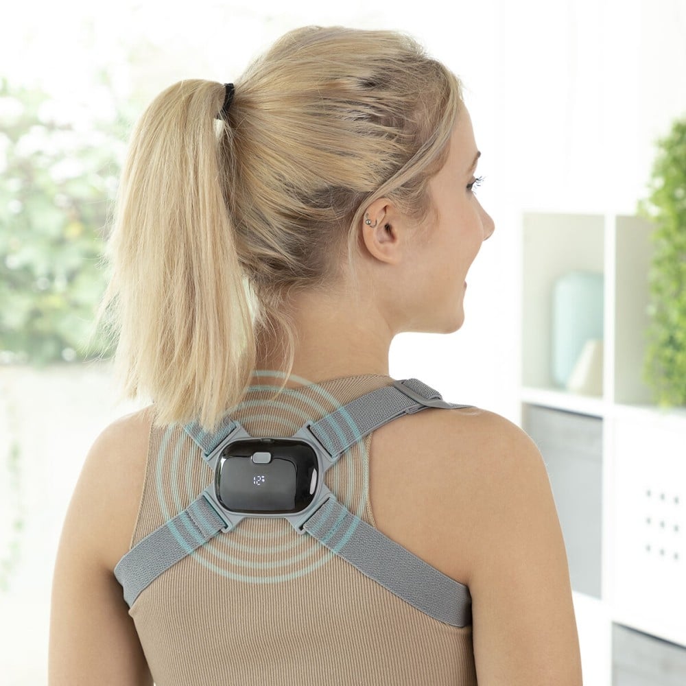 Intelligent Rechargeable Posture Trainer with Vibration Viback InnovaGoods