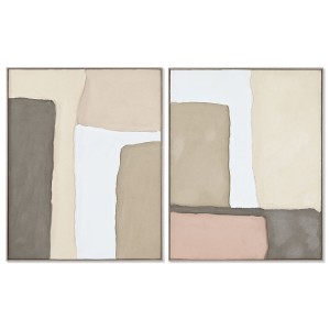 Painting Home ESPRIT Abstract Urban 82,2 x 4,5 x 102 cm (2 Units)