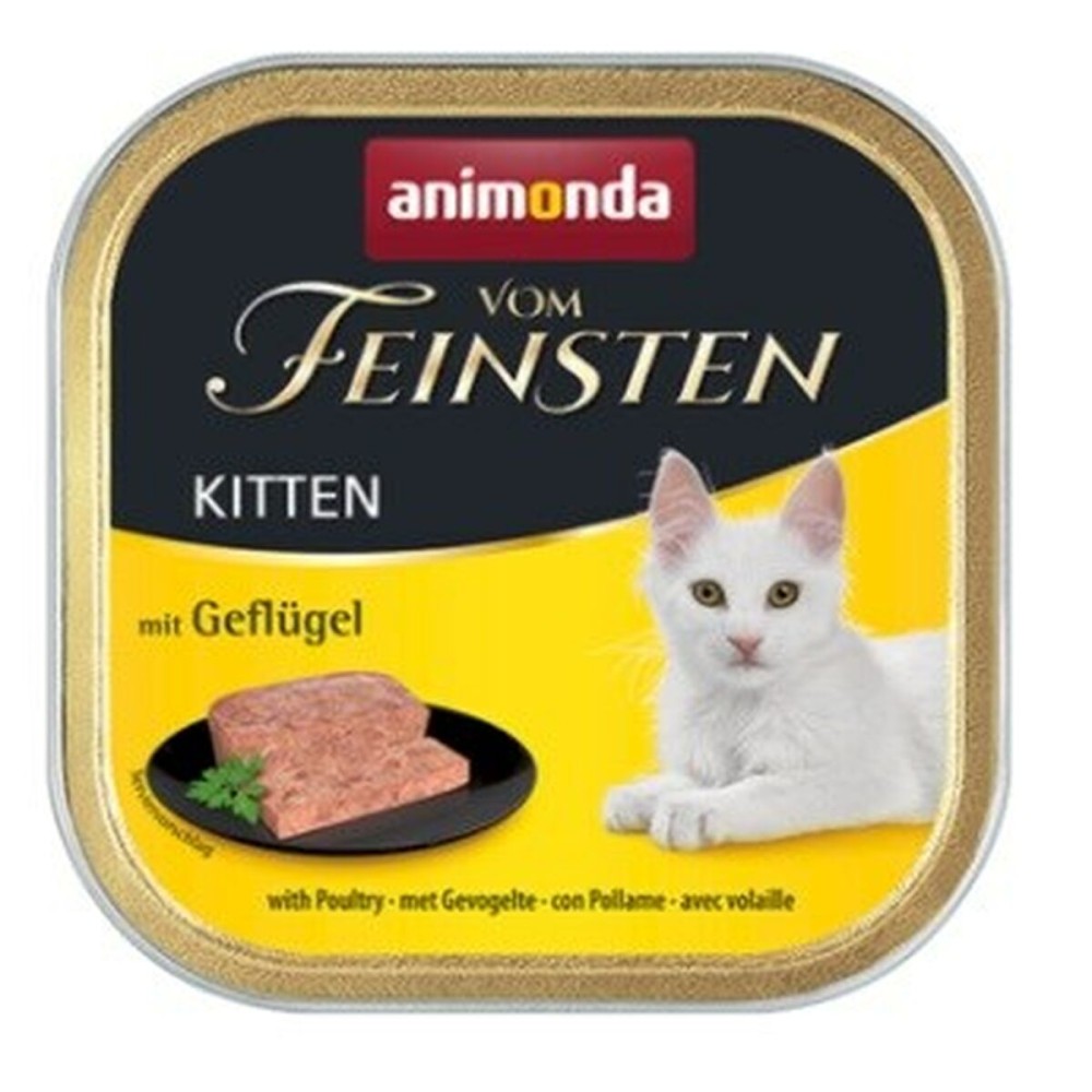 Katzenfutter Animonda Vom Feinsten Huhn Vögel 100 g