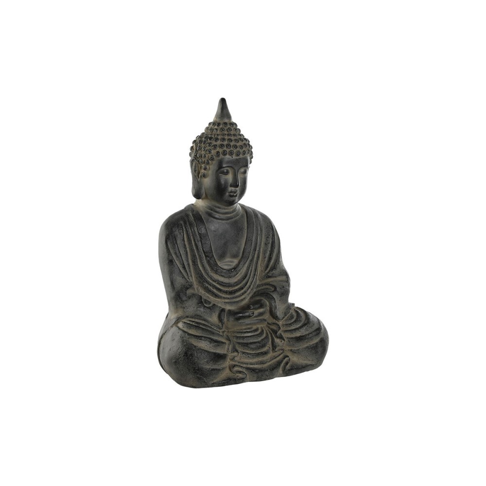 Decorative Figure Home ESPRIT Grey Buddha Oriental 35 x 24 x 52 cm