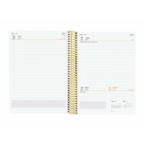 Agenda Finocam Tiger Multicouleur quarto 15,5 x 21,2 cm 2024-2025