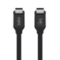 Câble USB-C Belkin INZ001BT0.8MBK Noir 80 cm 0,8 m (1 Unité)