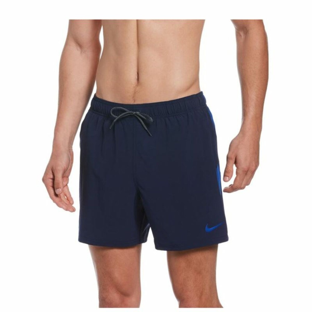 Herren Badehose Nike 5" Volley Marineblau