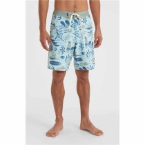 Herren Badehose O'Neill Hyperfreak Mysto Scallop 19'' Blau