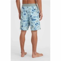 Herren Badehose O'Neill Hyperfreak Mysto Scallop 19'' Blau