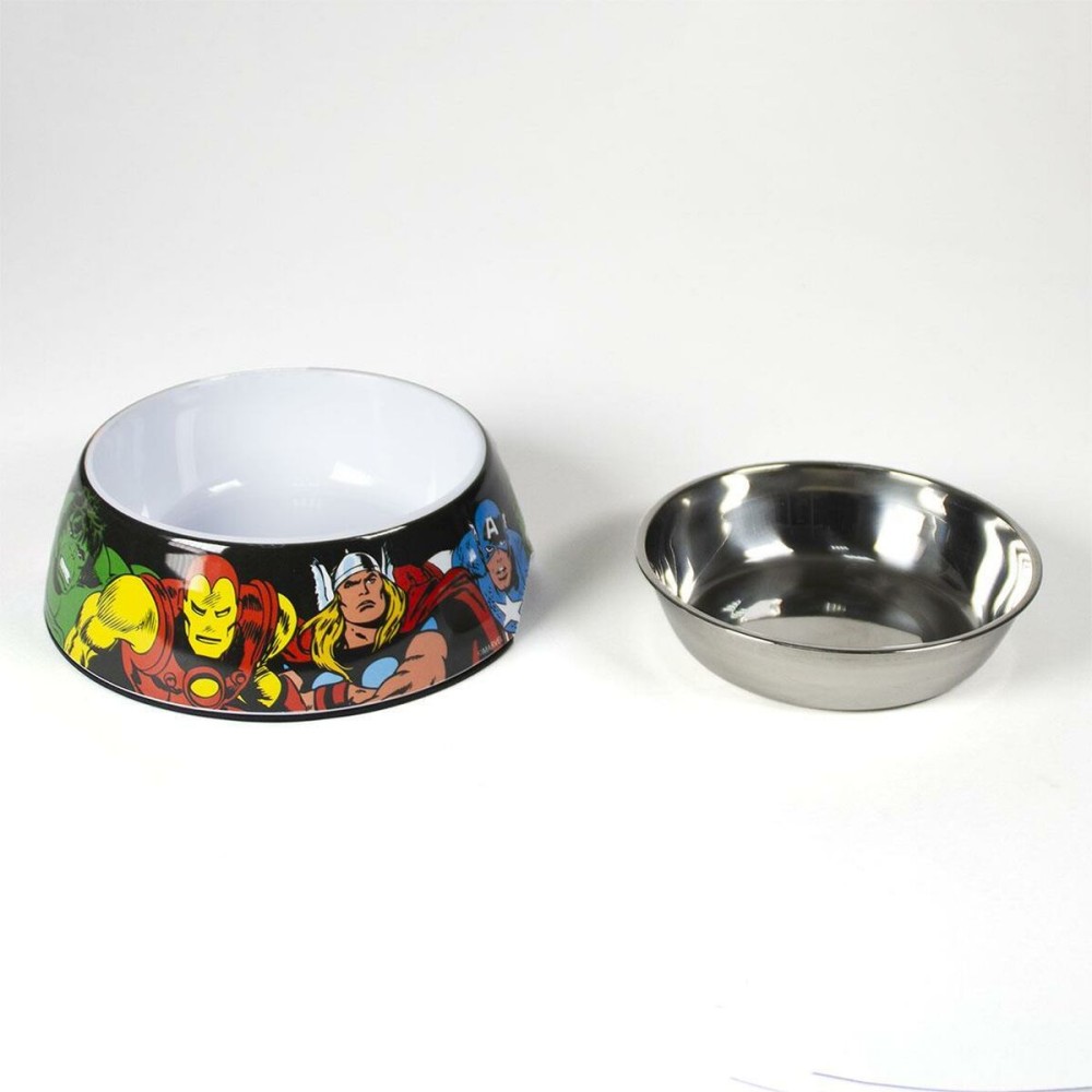 Futternapf für Hunde Marvel 760 ml Melamine Rot Metall