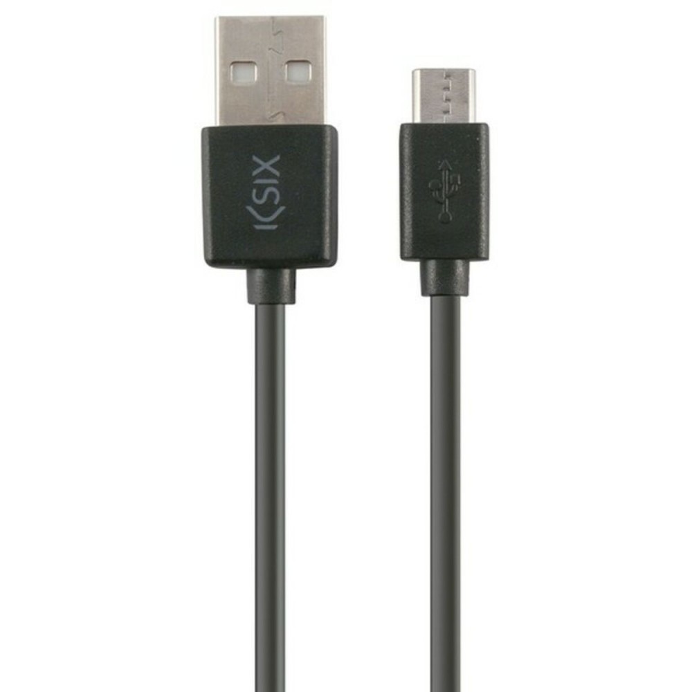 Câble USB vers Micro USB Contact 1 m Noir