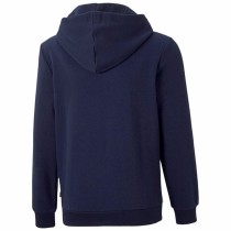 Jungen Sweater mit Kapuze Puma Essential Colorblock Dunkelblau