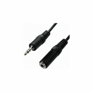 Audio Jack Cable (3.5mm) 3GO CA104 Black 3 m