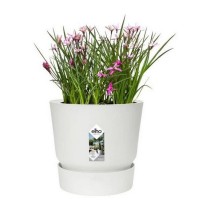 Blumentopf Elho Greenville kreisförmig Weiß Kunststoff (Ø 29,5 x 27,8 cm)