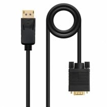 DisplayPort-zu-VGA-Adapter NANOCABLE 10.15.4401 1 m Schwarz