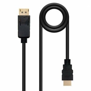 Adaptateur DisplayPort vers HDMI NANOCABLE 10.15.4302 Noir 2 m