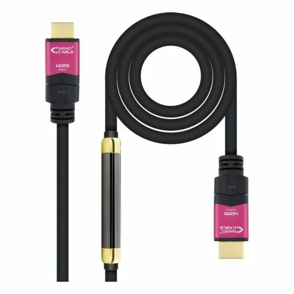 HDMI Kabel NANOCABLE 10.15.3725 Schwarz 25 m