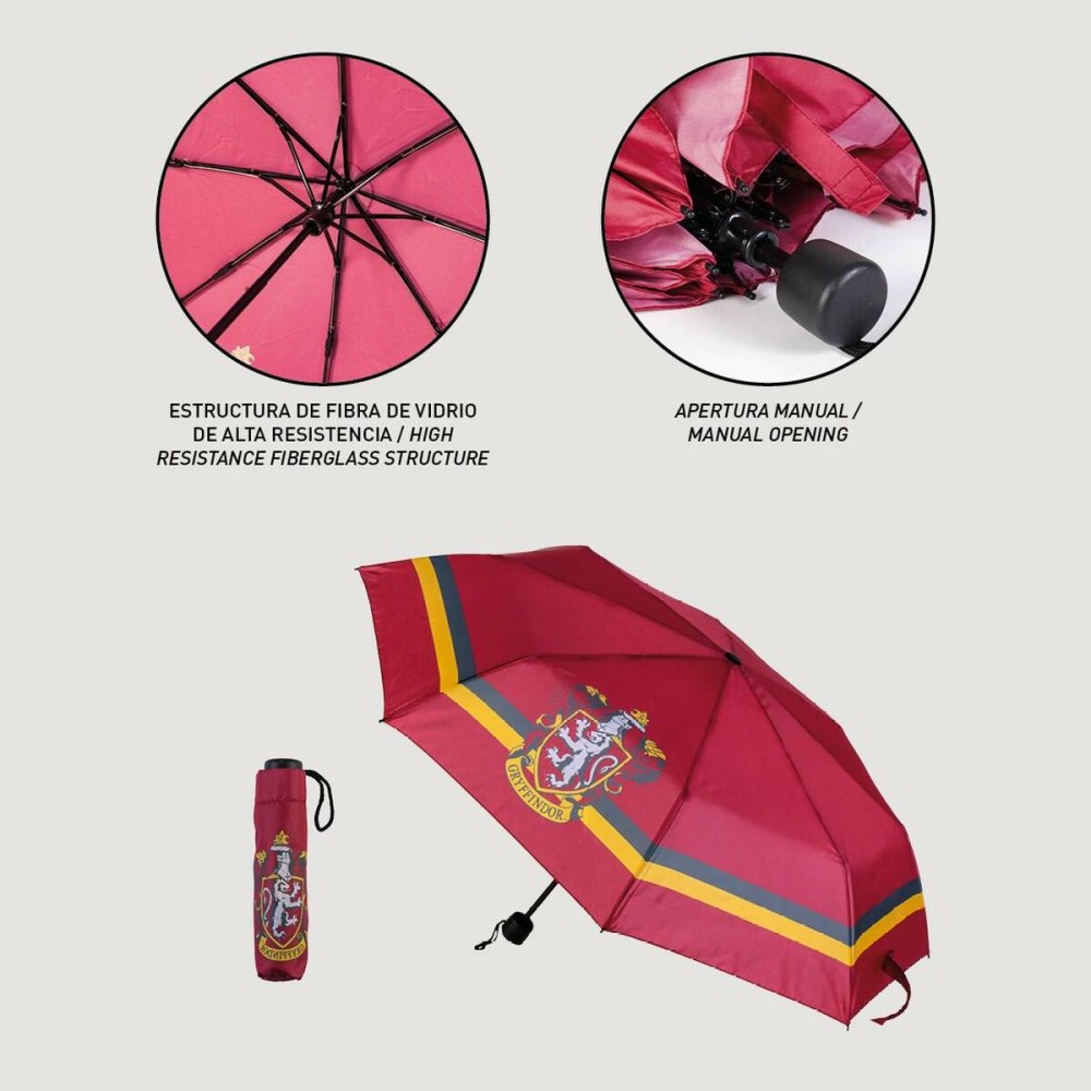 Faltbarer Regenschirm Harry Potter Gryffindor Rot 53 cm