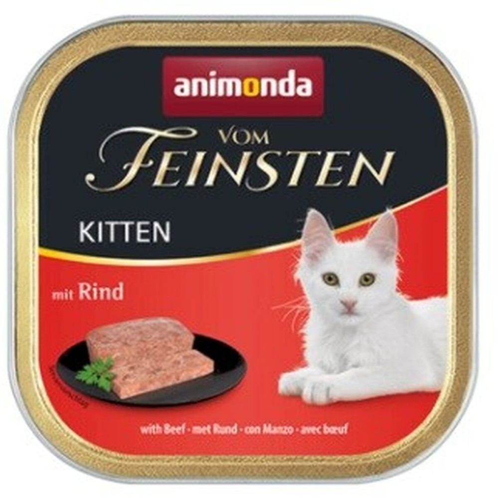 Aliments pour chat Animonda Vom Feinsten Veau 100 g 100 L