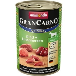 Nassfutter Animonda GranCarno Original Rindfleisch Ente 400 g