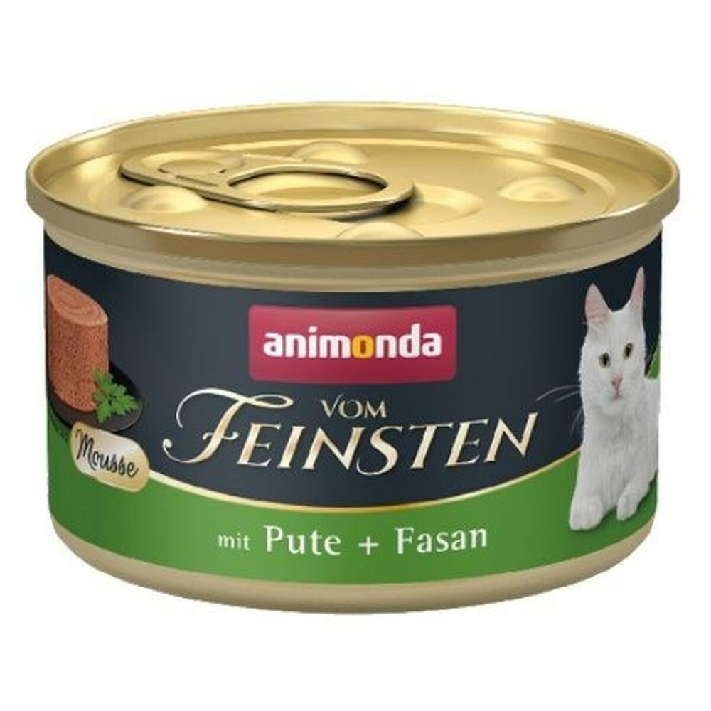 Katzenfutter Animonda Vom Feinsten Muscle Pavo y Faisan Truthahn Fleisch Schwein Fasan 85 g