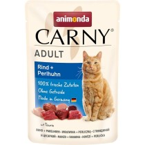 Aliments pour chat Animonda Carny Adult Beef and guinea fowl Viande de bœuf 85 g