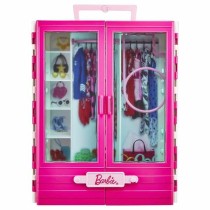 Set de Poupées Barbie GVK05 Figurines x 2 Voiture Armoire