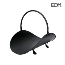 Log basket EDM 85753 Metal 48 x 35 x 38 cm