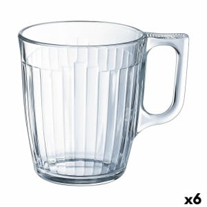 Kop Luminarc Nuevo Frühstück Durchsichtig Glas (250 ml) (6 Stück)