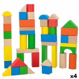 Blocs Empilables Woomax 100 Pièces (4 Unités)