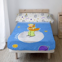 Jeu de draps HappyFriday Le Petit Prince Accolade Multicouleur Lit 1 persone 2 Pièces