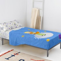 Jeu de draps HappyFriday Le Petit Prince Accolade Multicouleur Lit 1 persone 2 Pièces