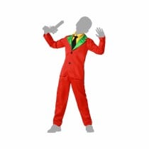 Costume for Adults Red Male Clown Children's