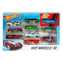 Vehicle Playset Hot Wheels Metal (10 Pcs)