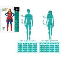 Costume for Adults Superhero Lady