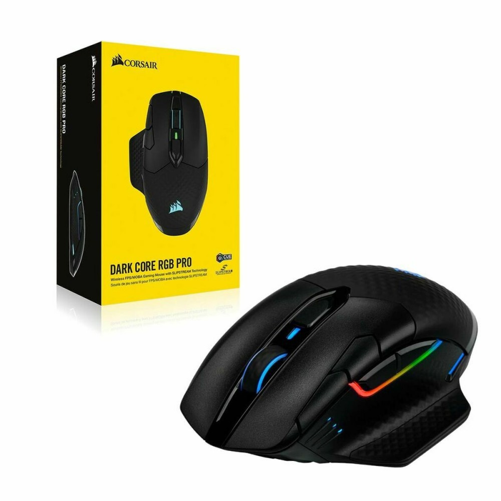 Schnurlose Mouse Corsair DARK CORE RGB PRO Schwarz