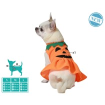 Dog Costume Pumpkin Size L