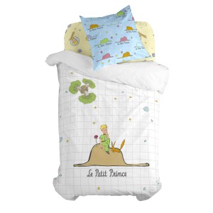 Duvet cover set HappyFriday Le Petit Prince Imagination Multicolour Single 2 Pieces