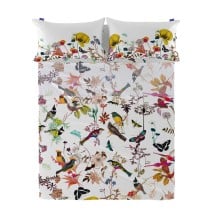 Drap HappyFriday Birds of paradise Multicouleur 180 x 270 cm