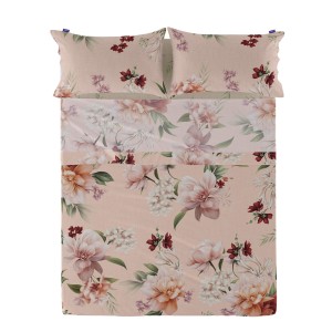 Top sheet HappyFriday Summer floral Multicolour 180 x 270 cm