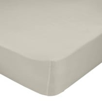 Spannbetttuch HappyFriday BASIC Beige 200 x 200 x 32 cm