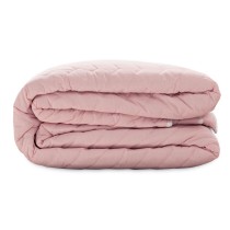 Reversible Bedspread HappyFriday Basic Arista Grey Light Pink 240 x 260 cm