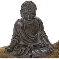 Deko-Figur Alexandra House Living Acryl Kunststoff Melamine Buddha 26 x 11 x 19 cm