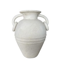 Vase Romimex Weiß