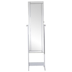 Miroir sur pied Alexandra House Living Blanc 46 x 36 x 158 cm Rectangulaire