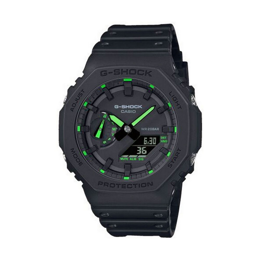 Herrenuhr Casio G-Shock OAK - Neon Green Index (Ø 45 mm)