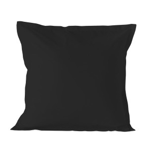 Pillowcase HappyFriday BASIC Black 80 x 80 cm