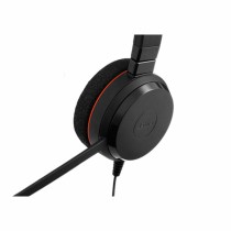 Kopfhörer mit Mikrofon Jabra Evolve 20 UC Mono Schwarz