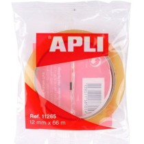 Ruban adhésif Apli Transparent 12 mm 66 m (36 Unités)