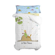 Parure de couette HappyFriday Le Petit Prince Imagination Multicouleur Lit 1 persone 2 Pièces