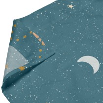 Jeu de draps HappyFriday HF Mini Universe Multicouleur Lit de bébé 2 Pièces