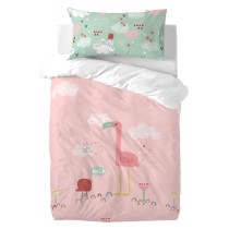 Pillowcase HappyFriday Moshi Moshi Hola Multicolour 50 x 75 cm