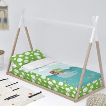 Couette rembourrée HappyFriday Happynois Pirata Multicouleur 105 x 200 cm